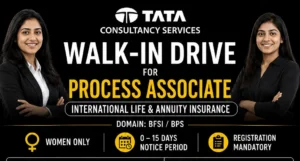 Walk-ins In Bangalore TCS for International Life & Annuity Insurance – 100 Openings